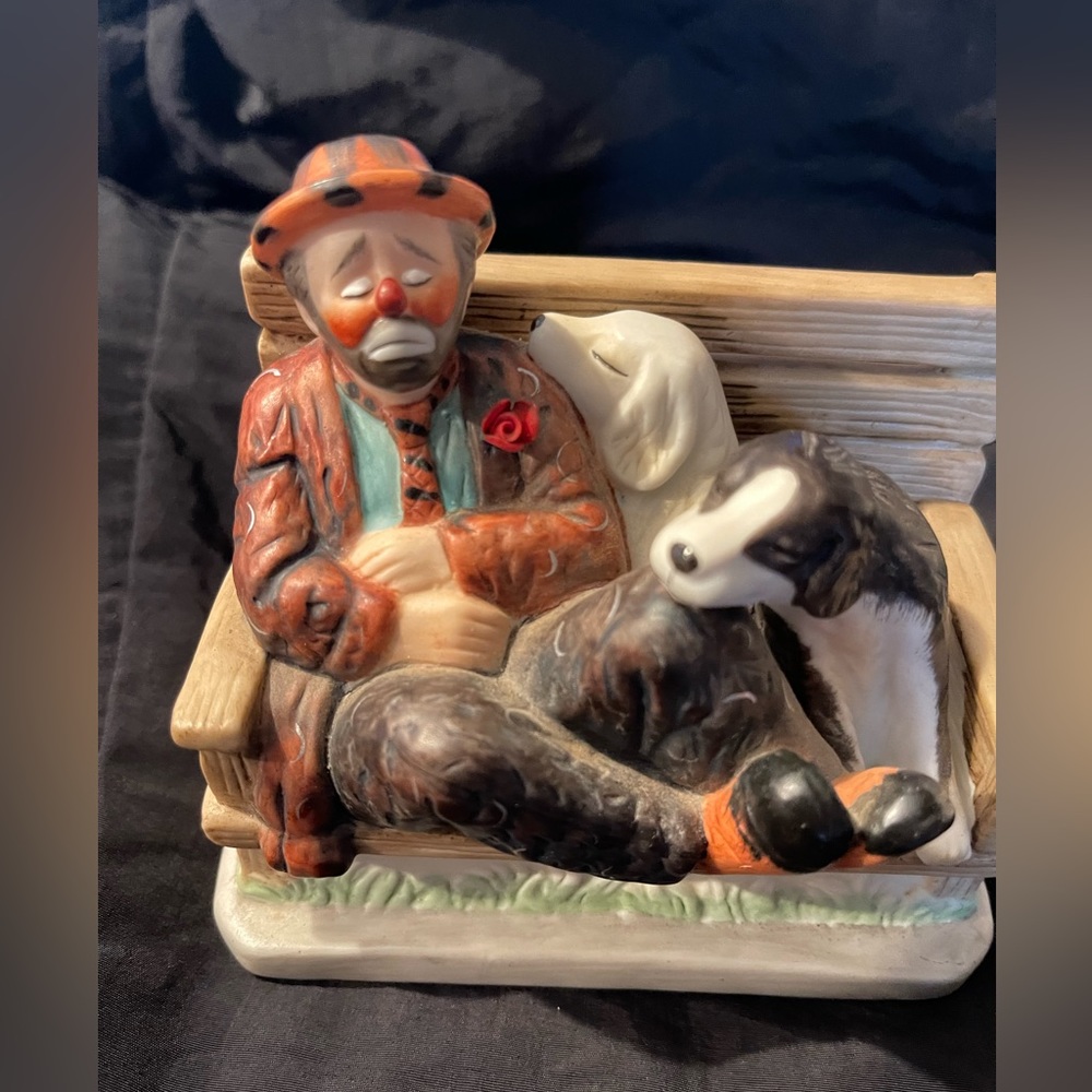 Emmett Kelly circus collection decor